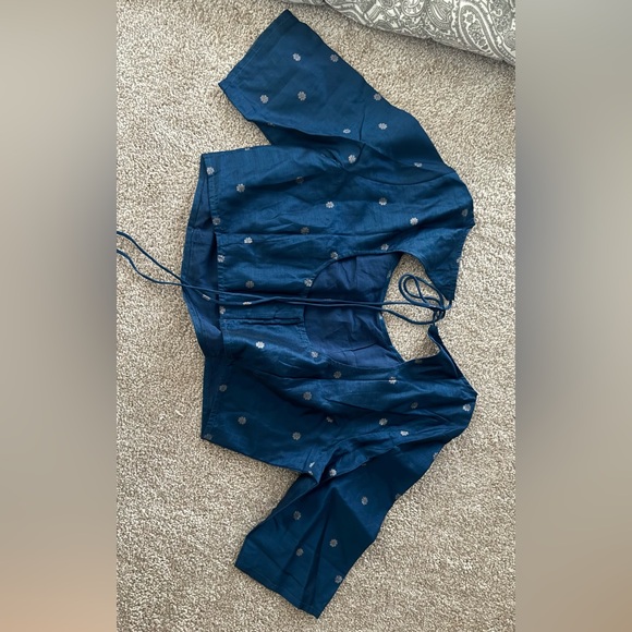 Brand new fabindia silk blouse you cannot miss - Picture 5 of 8